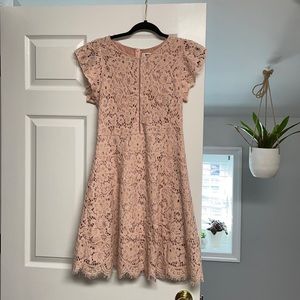 BB Dakota Crocheted Lace Dress